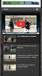 Mobile Screenshot of onlyhockeytraining.com